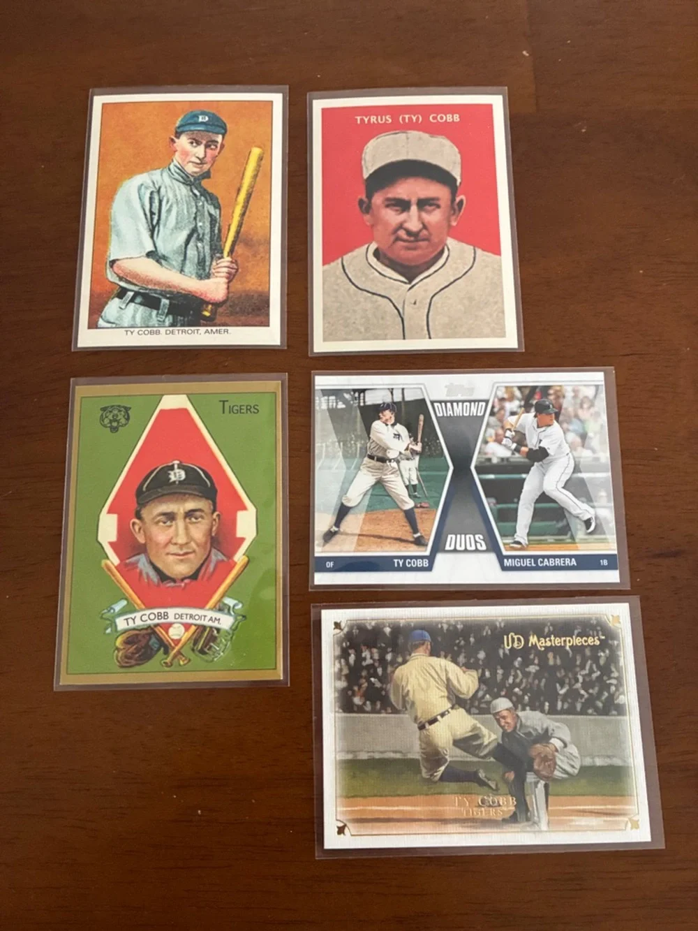 13 Card Ty Cobb Lot - Picture 6 of 7